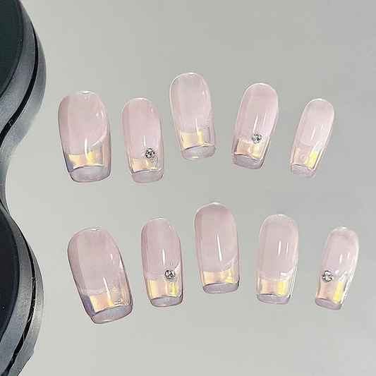 【A Cat 】 Cat Eye Simple False Nails from SHOPQAQ